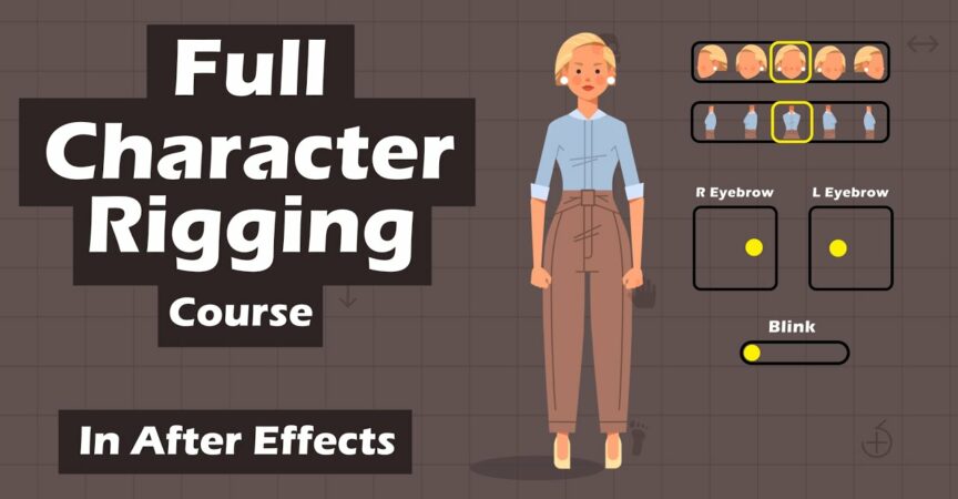 free rigged character after effects download