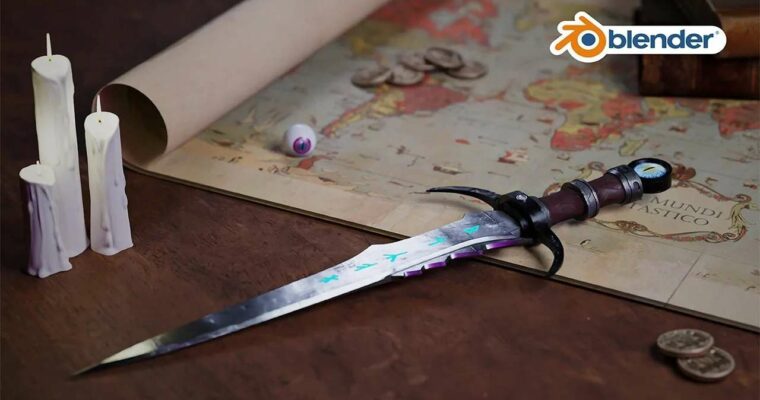 Build with Blender – Modelling The Forbidden Blade