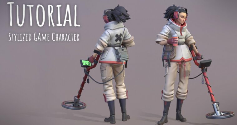 [Tutorial] Stylized Game Character by Florian Neumann
