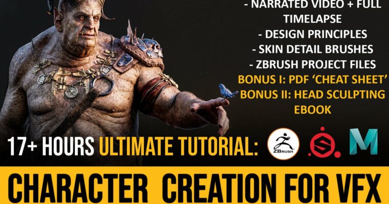 Ultimate Tutorial Character Creation for VFX