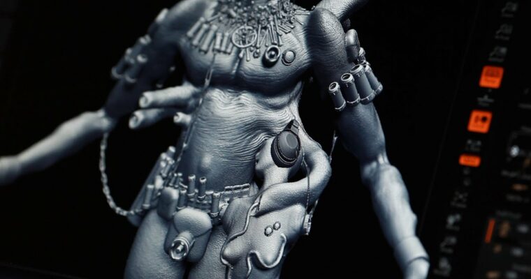 ZBrush Character Design – Dynamesh Sculpting Techniques