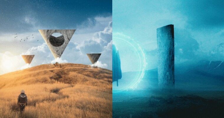 Futuristic 3D Environments with Photoshop and Blender