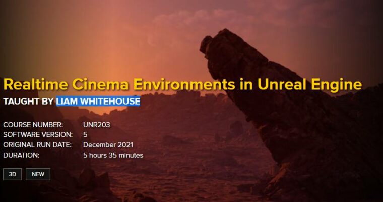 Realtime Cinema Environments in Unreal Engine 5