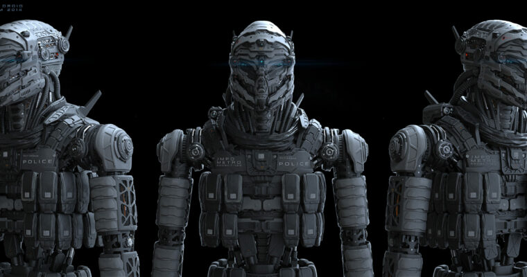 Sci-Fi Character Design in ZBrush (English, Russian)