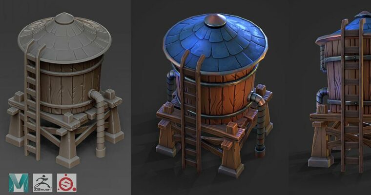 Water Tank – Maya Zbrush Substance Painter Videos