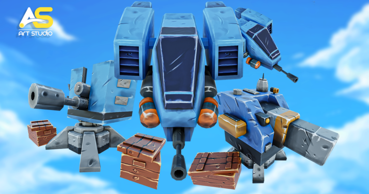 Blender Low Poly Modeling & Hand Painting for Beginners by Art Studio