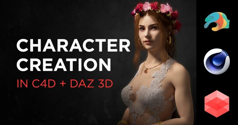 Character Creation in Cinema 4D and Daz Studio by Dave Bergin