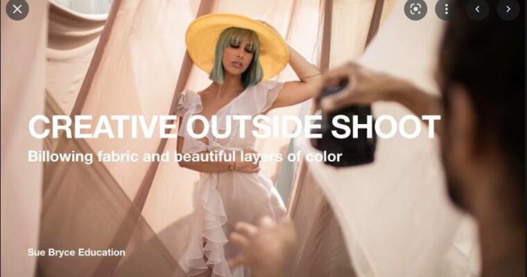 Creative Outside Shoot – Retouching by Sue Bryce Education