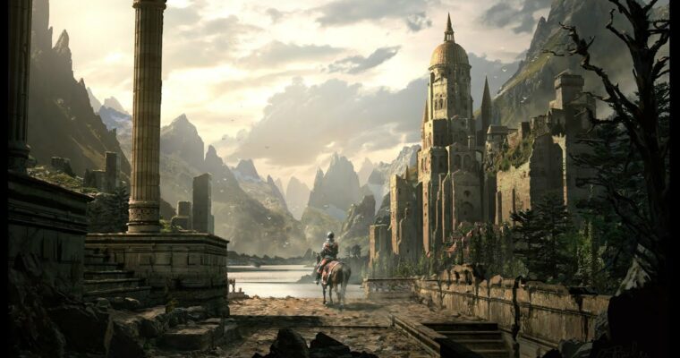 Digital Environment Painting – Matte Painting Techniques by Raphael Lacoste