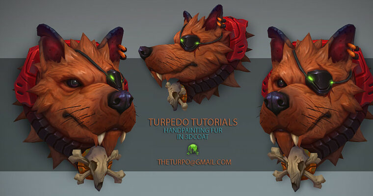 Hand Painting Fur in 3DCoat