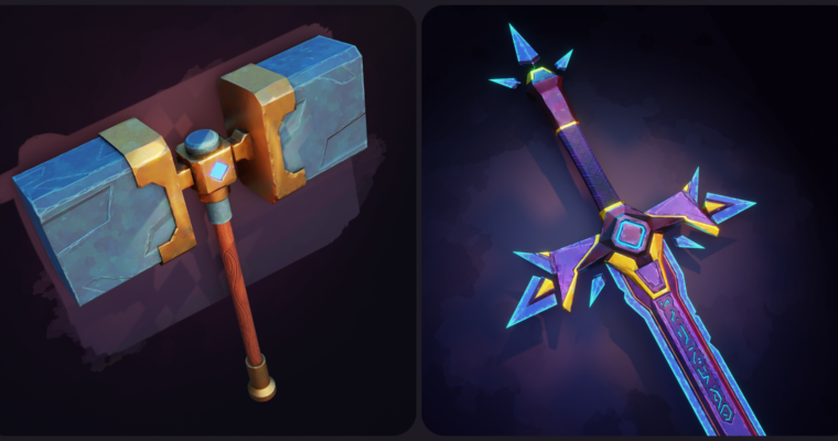 Learn Stylized Game Art Creation – Blender and Painter Learn Stylized Game Art Creation – Blender and Painter