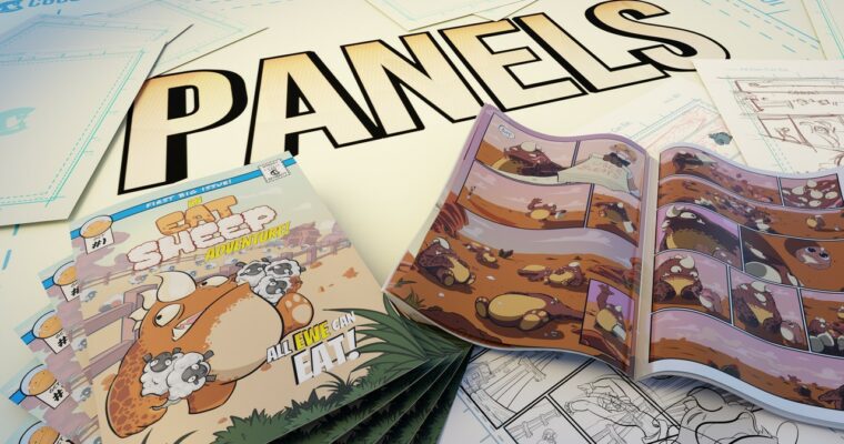 PANELS – Create a Comic Book with Grease Pencil in Blender