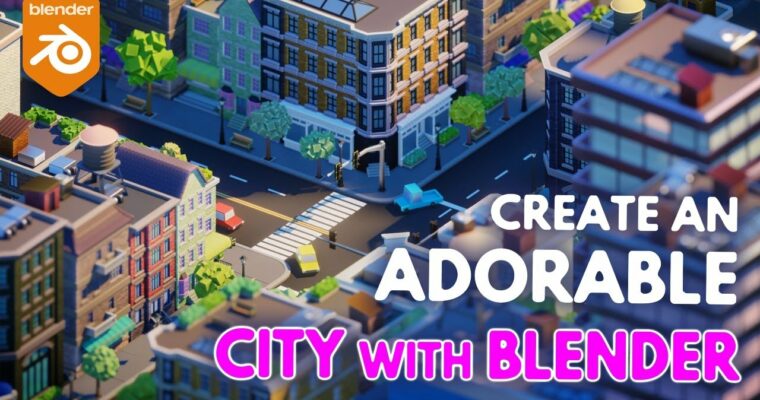 CUBICITY – Creating and Utilizing Asset Libraries with Blender