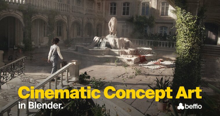 Cinematic Concept Art in Blender – Full Course by beffio studios Cinematic Concept Art in Blender – Full Course by beffio studios