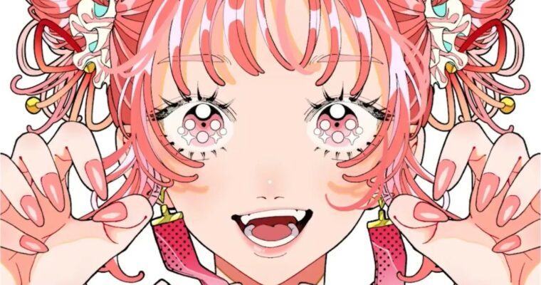 Girl character illustration course with a focus on sparkling colors and lines by Ponko (キラキラとした着彩と線にこだわる 女の子人物イラスト講座 – Japanese, Eng sub)