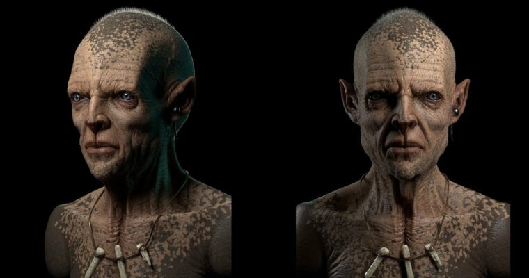 Creating a Realistic Humanoid 3D Character by Babak Bina