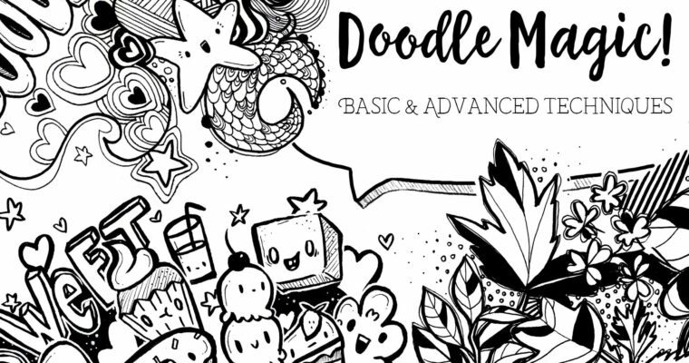 Doodle Magic Basic & Advanced Techniques by Yasmina Creates Doodle Magic Basic & Advanced Techniques by Yasmina Creates