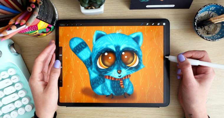 Drawing & Digital illustration – Creating Cute Animal Characters For Beginners In Procreate