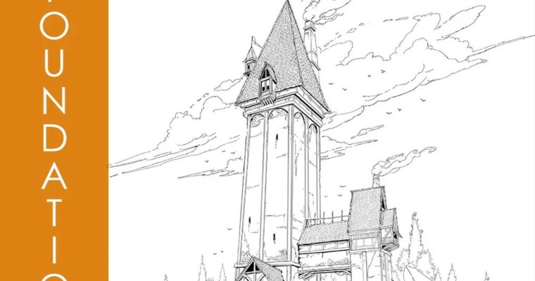 Foundation Patreon – Environment Sketching with 3D Primitives – by Dave Sarabia