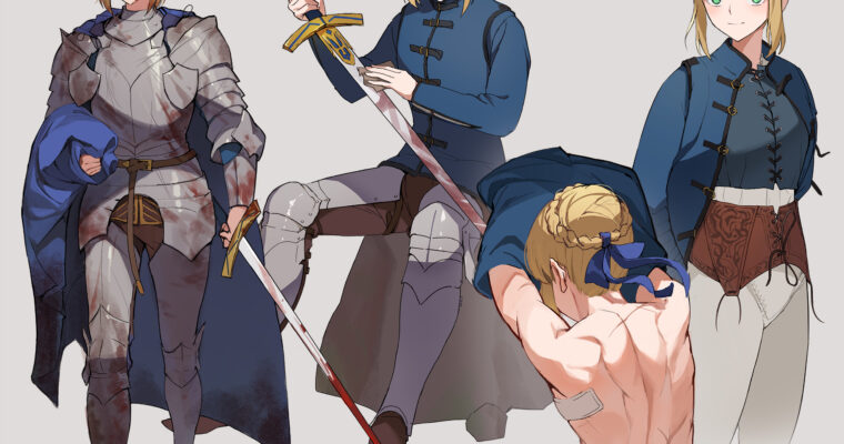 Illustrations of characters that draw the aesthetics of the human body naturally in any posture by Jason Kim (Korean, Eng sub)