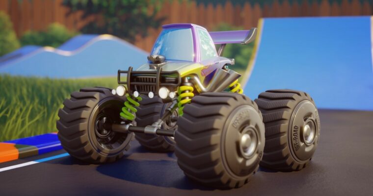 OFF-ROAD – Rig and Animate an RC Monster Truck in Blender