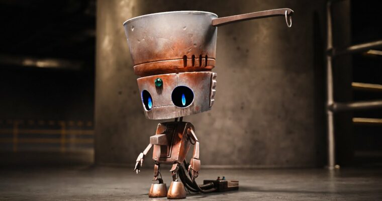 POTHEAD – Create a Hard Surface Character in Blender