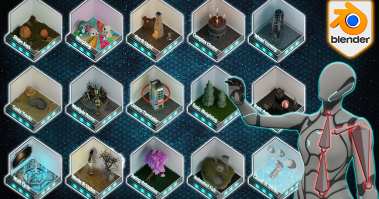 The Ultimate Guide to Blender 3D Rigging and Animation by 3D Tudor