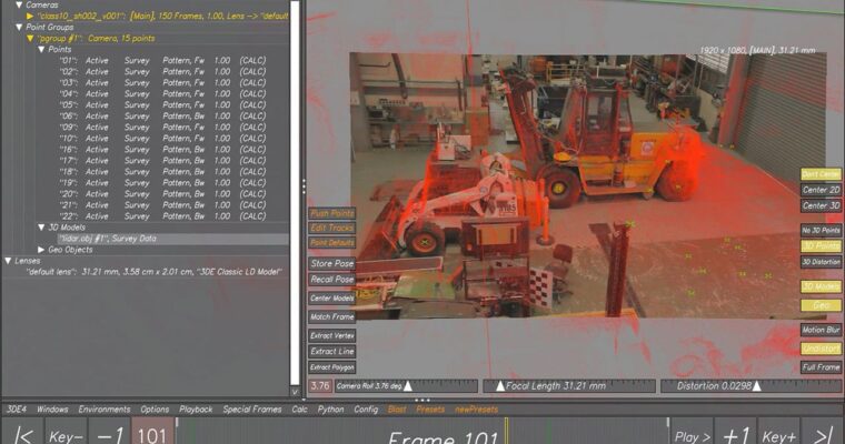 3DE101 Introduction to 3DEqualizer