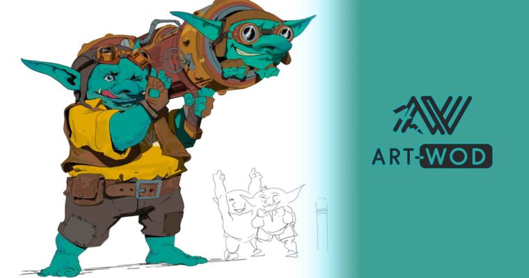 ArtWod Classrooms Section by Antonio Stappaerts