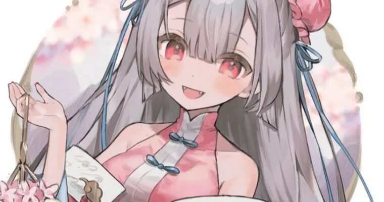 Illustration of a girl drawing in warm and soft half-rimless colors by mitti (Korean, Eng sub)