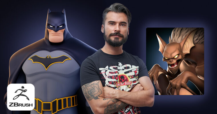 Designing and Modeling Comic Book Characters with ZBrush by Danu Navarro (Spanish, Eng sub)