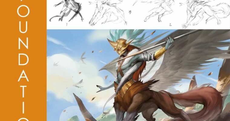 Foundation Patreon – Illustration Process – Sketch to Final with The Rafa