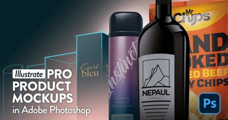Illustrate Pro Product Mockups in Adobe Photoshop by Paul Oxborrow
