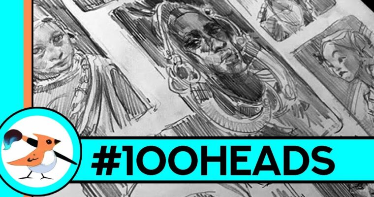 Real-Time Head Sketching 1 by Ahmed Aldoori