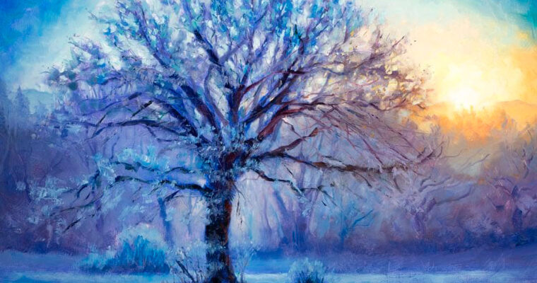 Impressionism – Paint this Winter Scene in Oil or Acrylic by Christopher Clark