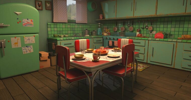 Texturing a Complete Scene in Substance 3D Painter by Nexttut