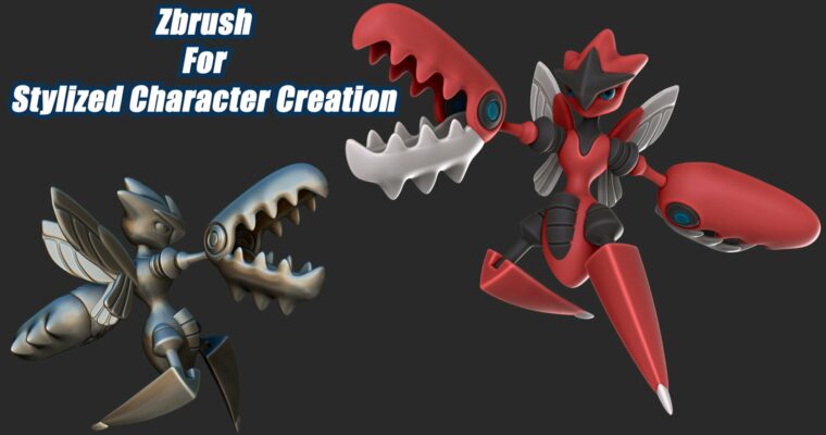ZBrush for stylized character creation from a simple sphere by Rex Derek