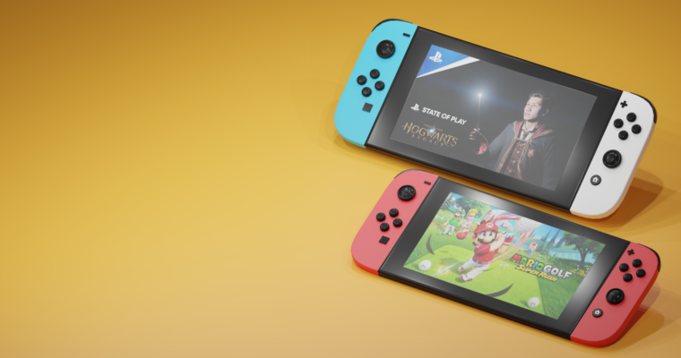 Blender 3D – Learn To Create a Nintendo Switch Game Console