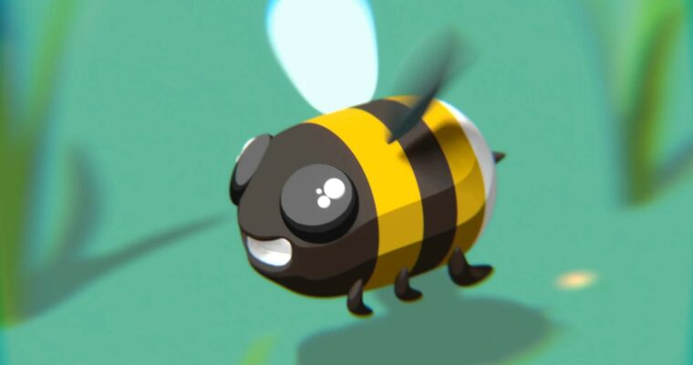 Blender 3D for Beginners – Create a Cartoon Bumblebee Animation