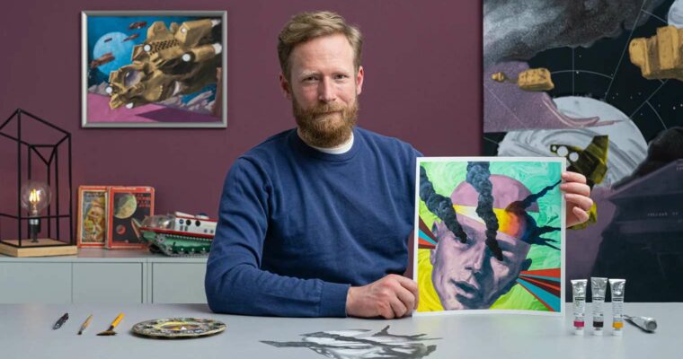 Artistic Illustration – From Drawing to Digital by Paul Scheruebel