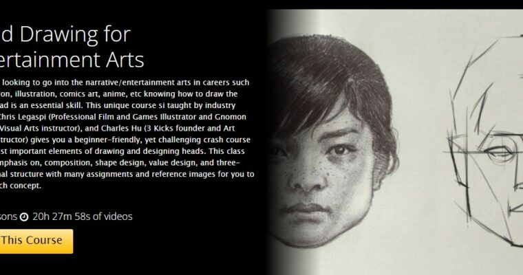 Head Drawing for Entertainment Arts by Chris Legaspi & Charles Hu