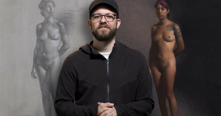 Sight-Size Figure Painting by Stephen Bauman (Week 1-13)