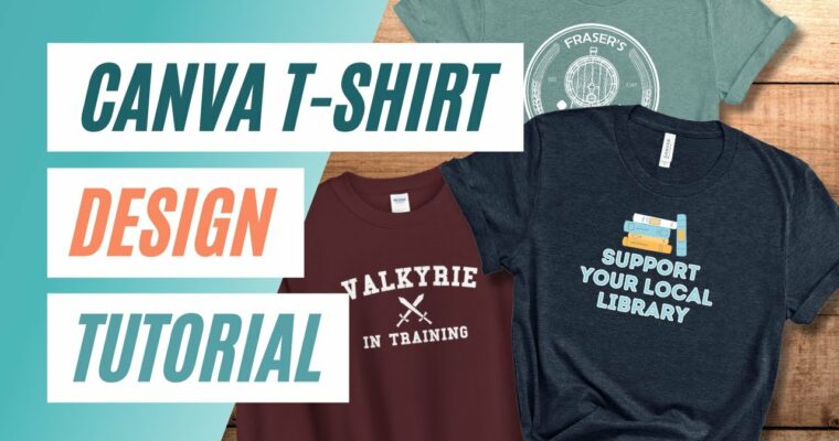 T-Shirt Design With Canva – T-shirt Printing On Demand