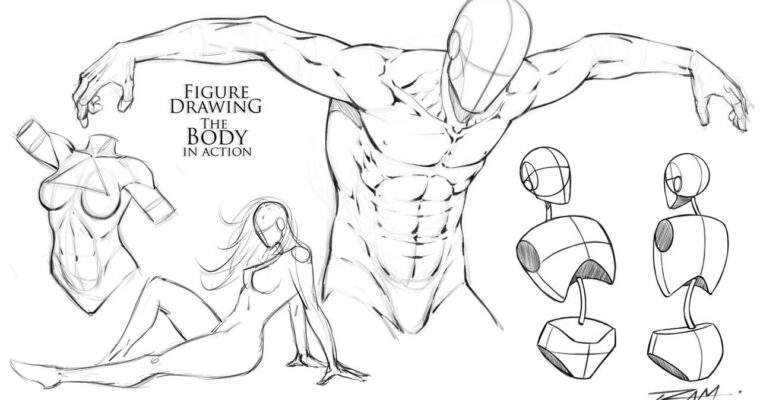 Figure Drawing – The Body In Action by Robert Marzullo