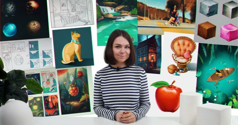 Digital drawing course (Курс цифрового рисунка – Russian, Eng sub)