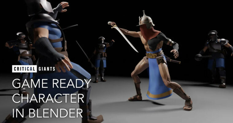 Game Ready Character in Blender by Critical Giants