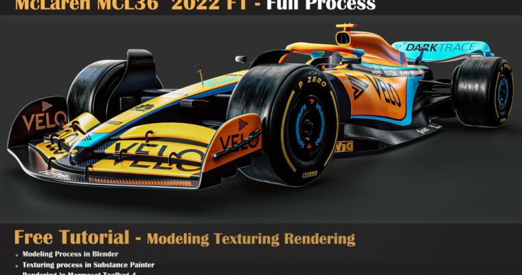 McLaren MCL36 Full Process by Milad Kambari