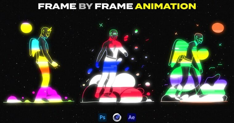 Frame by Frame Animation Using Photoshop, After Effects, Cinema4D by Klarens Malluta