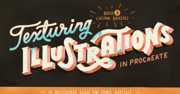 Texturing Illustrations in Procreate by Jamie Bartlett