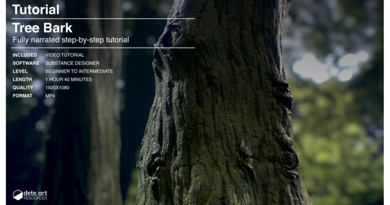 Tree Bark Creation by Dete Art Resources